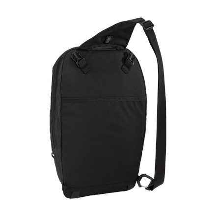 Thule Sapling Sling Pack met extern ritsvak en interne organizers voor luiers en doekjes, bij De Gele Flamingo