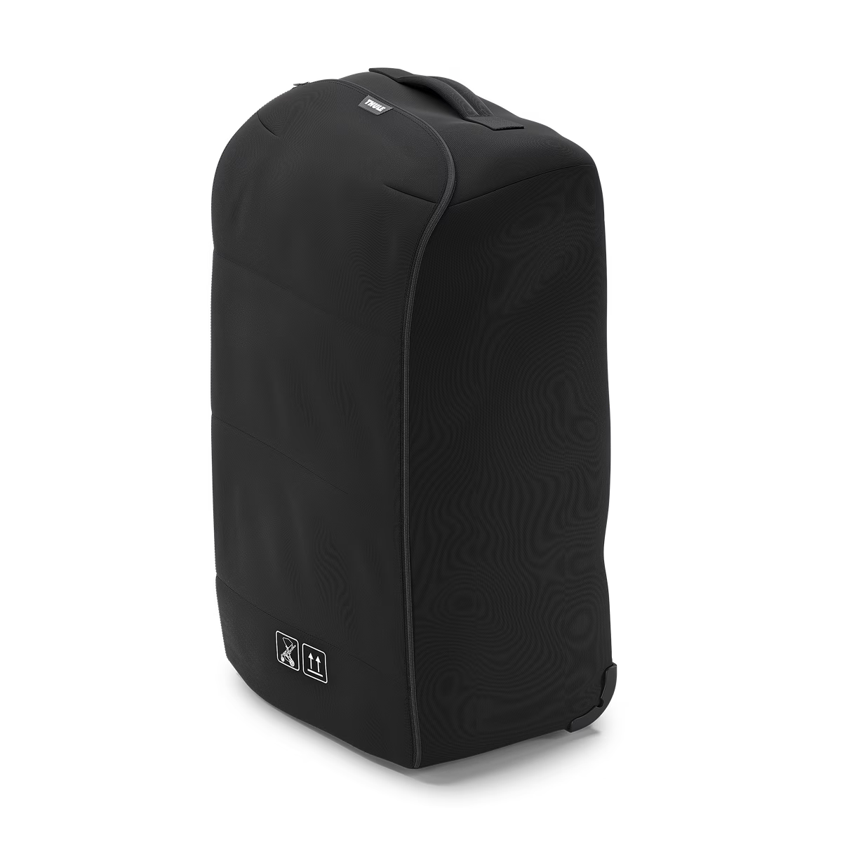 Thule Sleek Travel Bag, gevoerde tas om de kinderwagen te beschermen, bij De Gele Flamingo.
