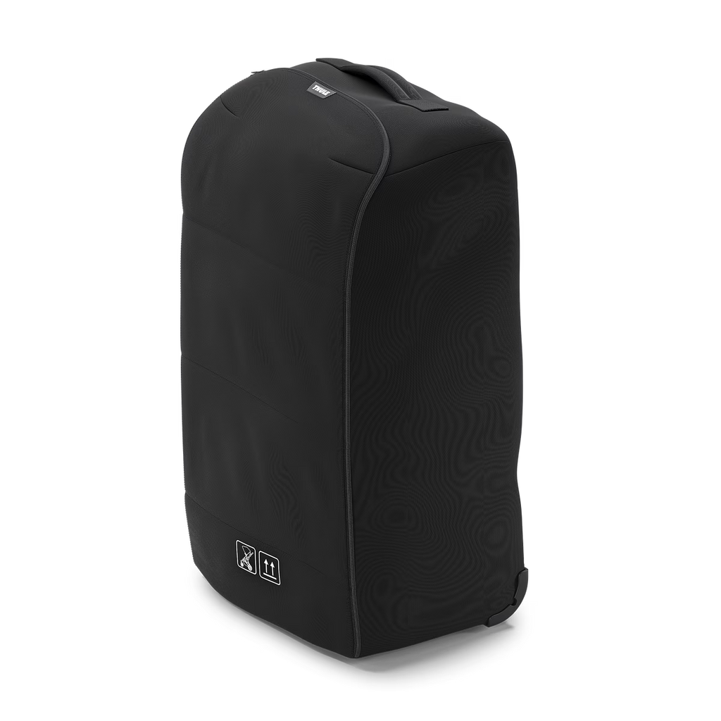 Thule Sleek Travel Bag, gevoerde tas om de kinderwagen te beschermen, bij De Gele Flamingo.