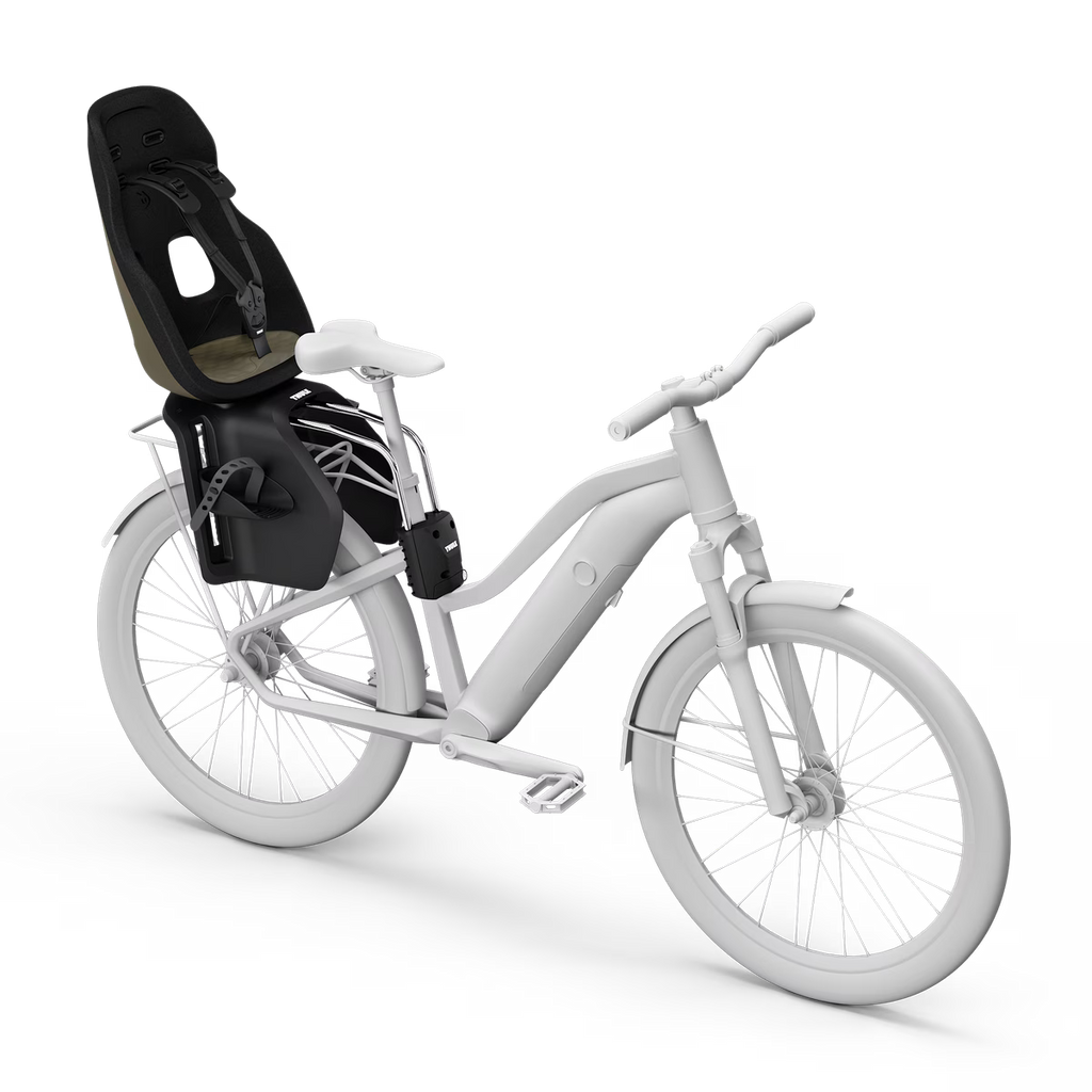 Schokabsorberend Thule Yepp Nexxt 2 Maxi zitje in Deep Khaki, uit het aanbod van De Gele Flamingo