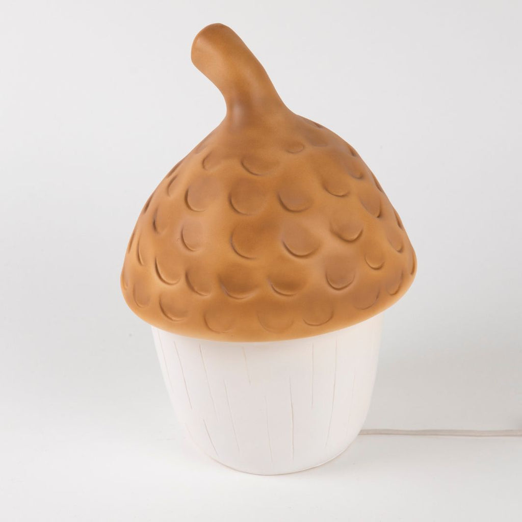 Egmont Toys Acorn lamp terra als decoratief accent op een kast of plank, De Gele Flamingo
