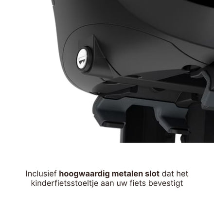 * Thule Yepp 2 Maxi Fietsstoel Achterop Bagagedrager Montage I Fennel Tan