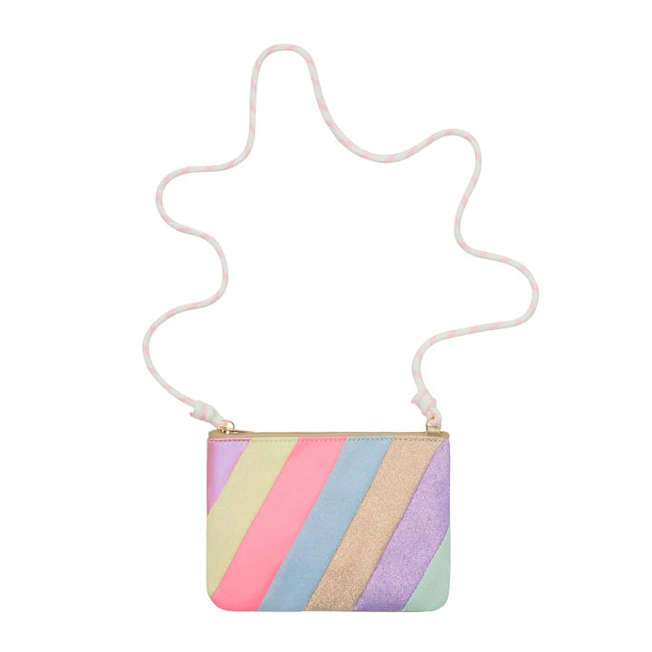 Mimi & Lula handtasje Striped met strepen, speels accessoire voor kinderen bij De Gele Flamingo