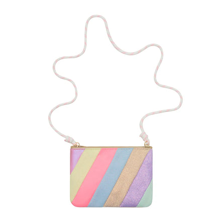 Mimi & Lula handtasje Striped met strepen, speels accessoire voor kinderen bij De Gele Flamingo