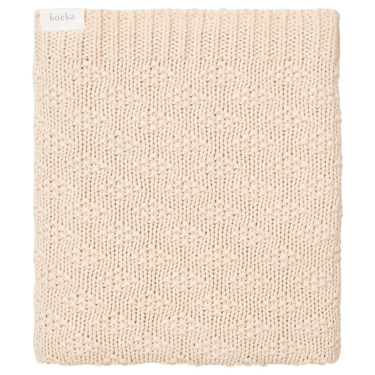 * Koeka Wiegdeken Braga | Warm White 75x90cm