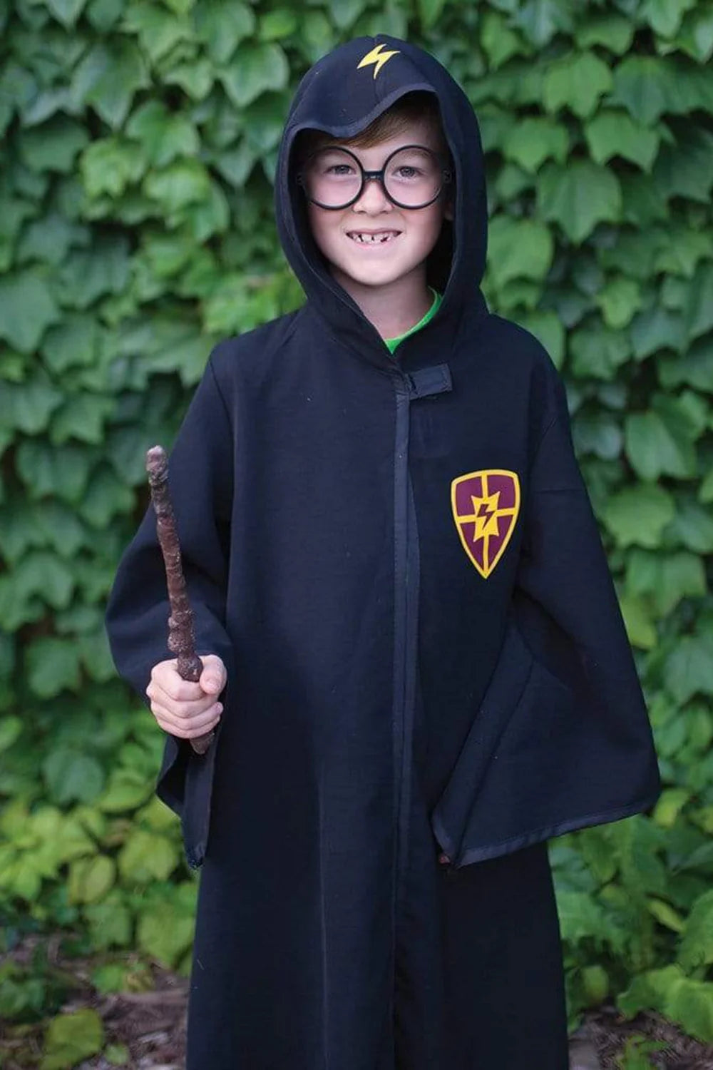 * Great Pretenders Tovenaar Wizard Cloak & Glasses | 7-8Y