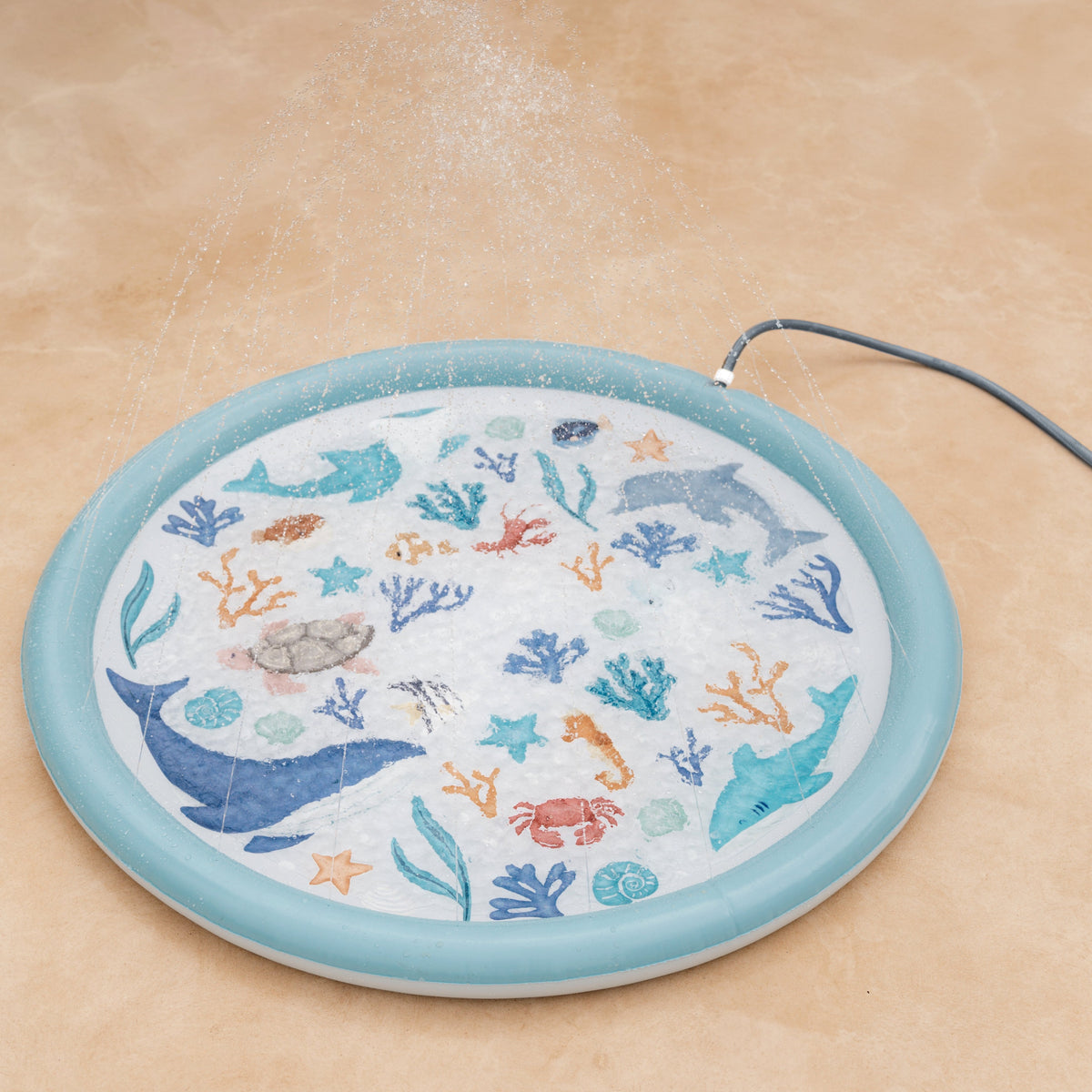 Little Dutch Ocean Dreams Sprinklermat 150cm | Blauw
