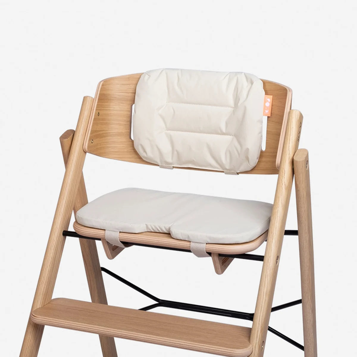 Kaos Klapp Meegroei Eetstoel Stoelkussen | Beige