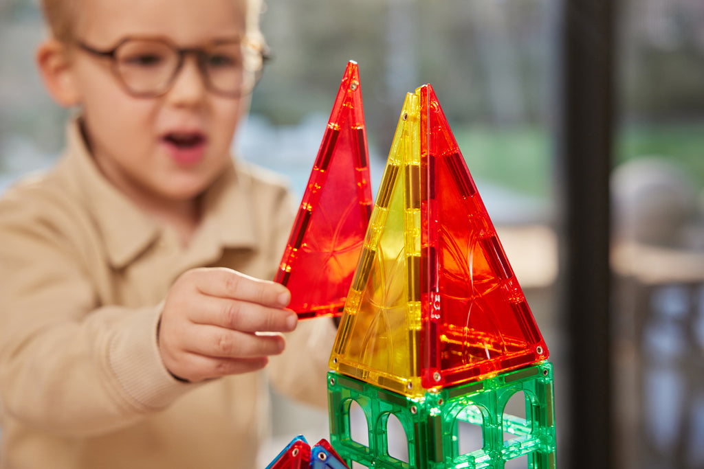 Cleverclixx Stairs Set Intense magnetische traptreden felle kleuren - set uitgestald