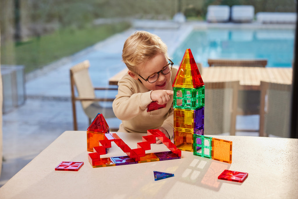 Cleverclixx Stairs Set Intense magnetische traptreden felle kleuren - onderdelen overzicht
