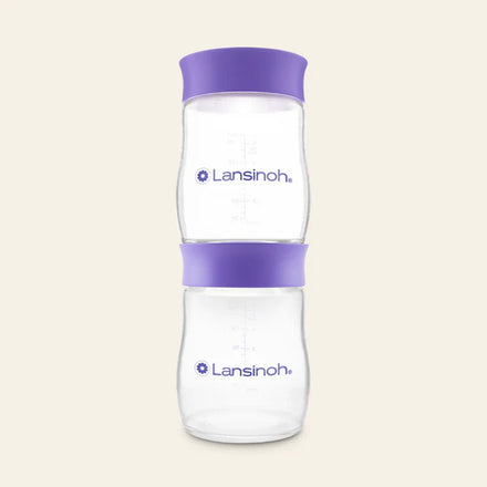 Lansinoh bewaarflesjes voor moedermelk | 4 x 160ml