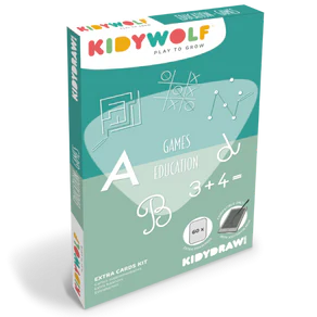 Kidywolf navulling Kidydraw-Mini Spel & Educatie - verpakking