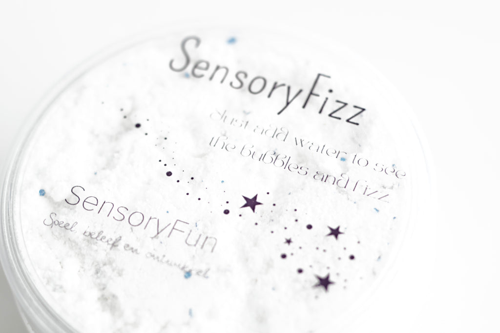 SensoryFun SensoryFizz Snowy Winter voor winterse toverdrankjes, te koop bij De Gele Flamingo