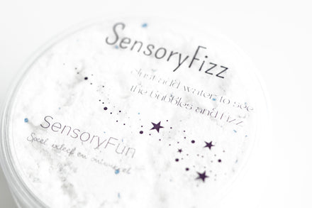 SensoryFun SensoryFizz Snowy Winter voor winterse toverdrankjes, te koop bij De Gele Flamingo