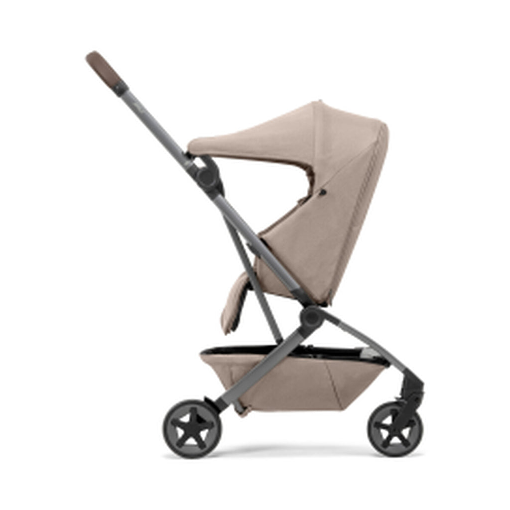 Joolz Zitje Aer2 Nest to Seat Sandy Taupe, zijaanzicht, detail