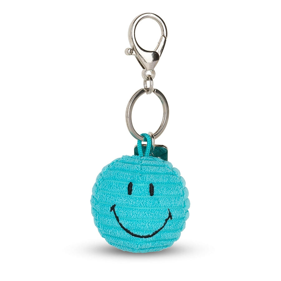 * Bon Ton Toys x Smiley Sleutelhanger Eco Corduroy | Blauwgroen
