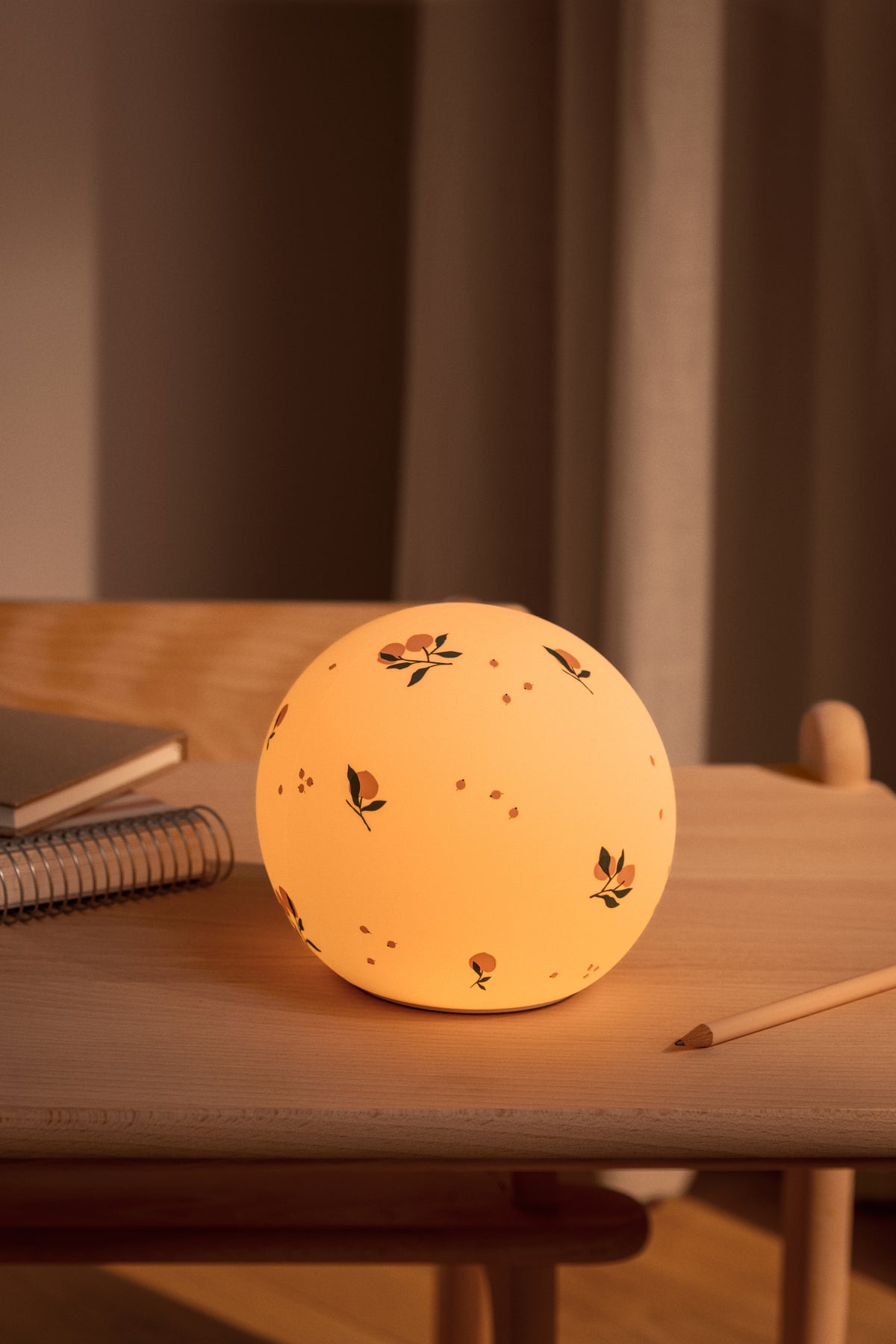 Liewood Yuki Nachtlamp | Peach / Sea Shell