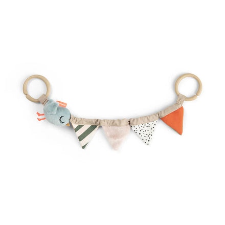 Done By Deer wagenspanner Celebration Colour, speeltje voor onderweg van De Gele Flamingo