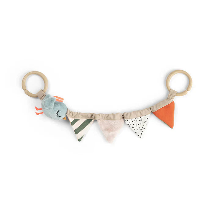 Done By Deer wagenspanner Celebration Colour, speeltje voor onderweg van De Gele Flamingo