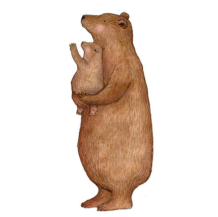 Hartendief muursticker | Baby & Beer 96cm