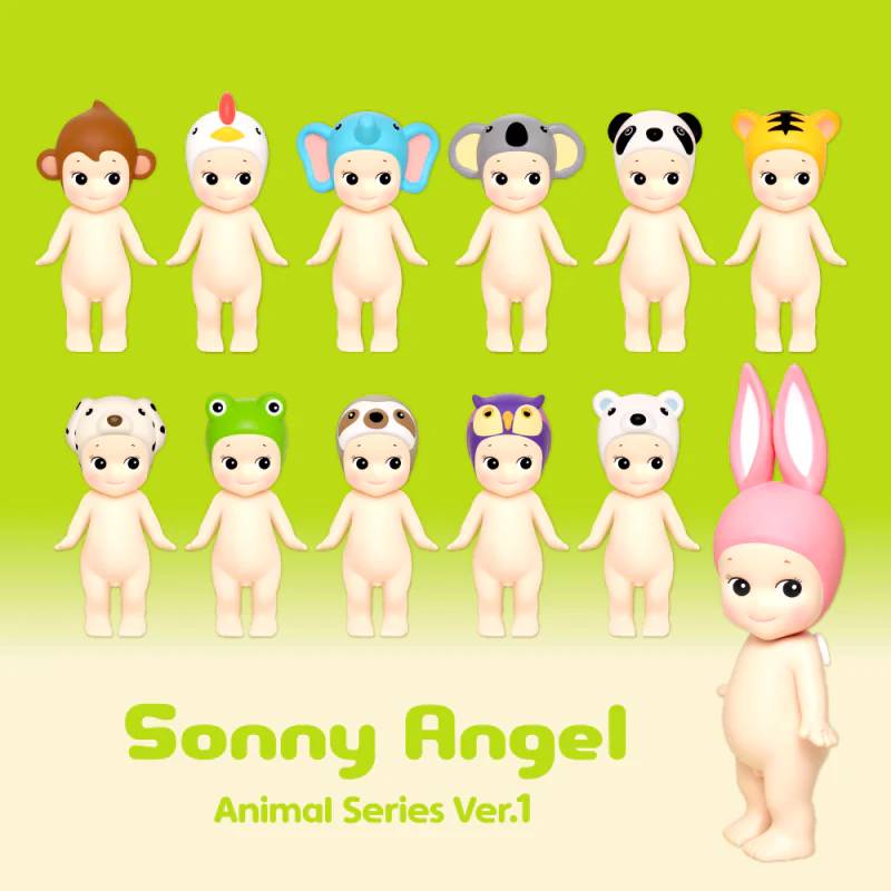 Sonny Angel Gelukspopje Animal Series V1  (Max 2 Stuks)
