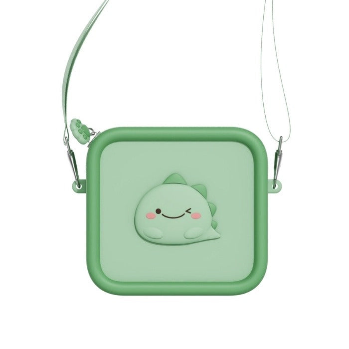 The Zoofamily silicone tasje Dino voor de kindercamera, te koop bij De Gele Flamingo