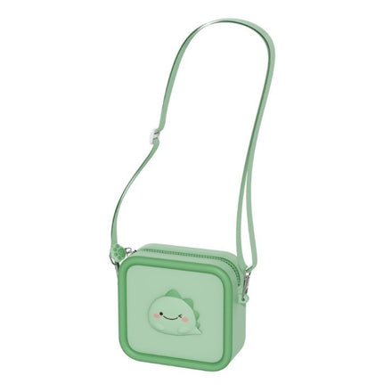 The Zoofamily silicone tasje Dino van 14 x 6 x 13 cm, verkrijgbaar bij De Gele Flamingo