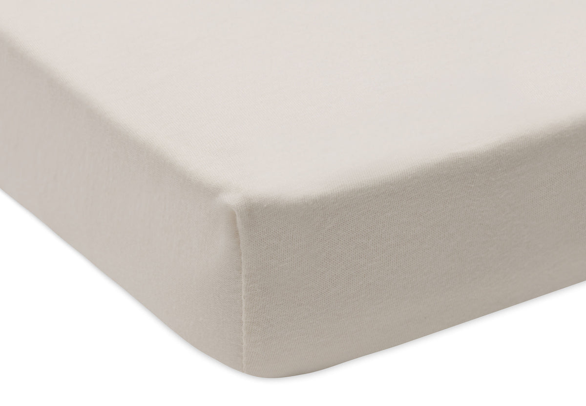 Jollein Hoeslaken Jersey 40/50x80/90cm | Oatmeal