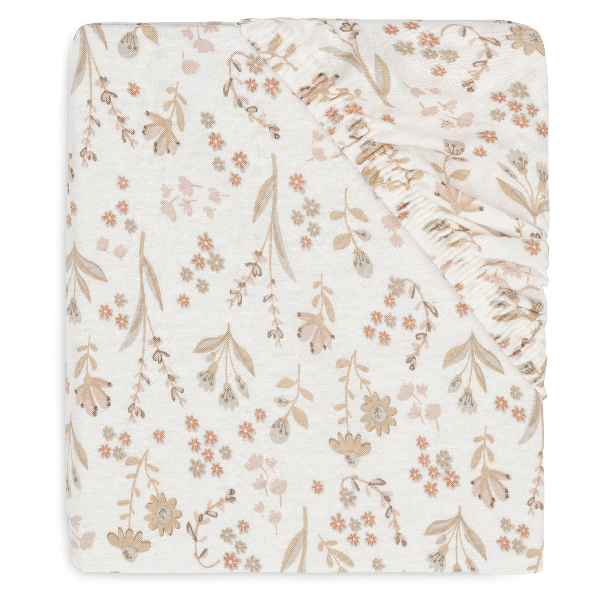 * Jollein Hoeslaken Jersey 40/50x80/90cm Bloomy