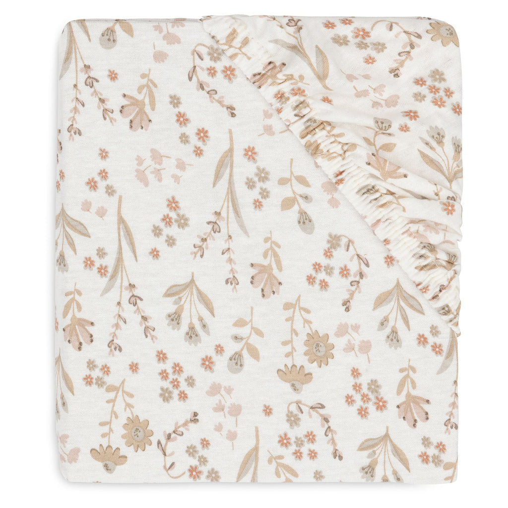 * Jollein Hoeslaken Jersey 40/50x80/90cm Bloomy