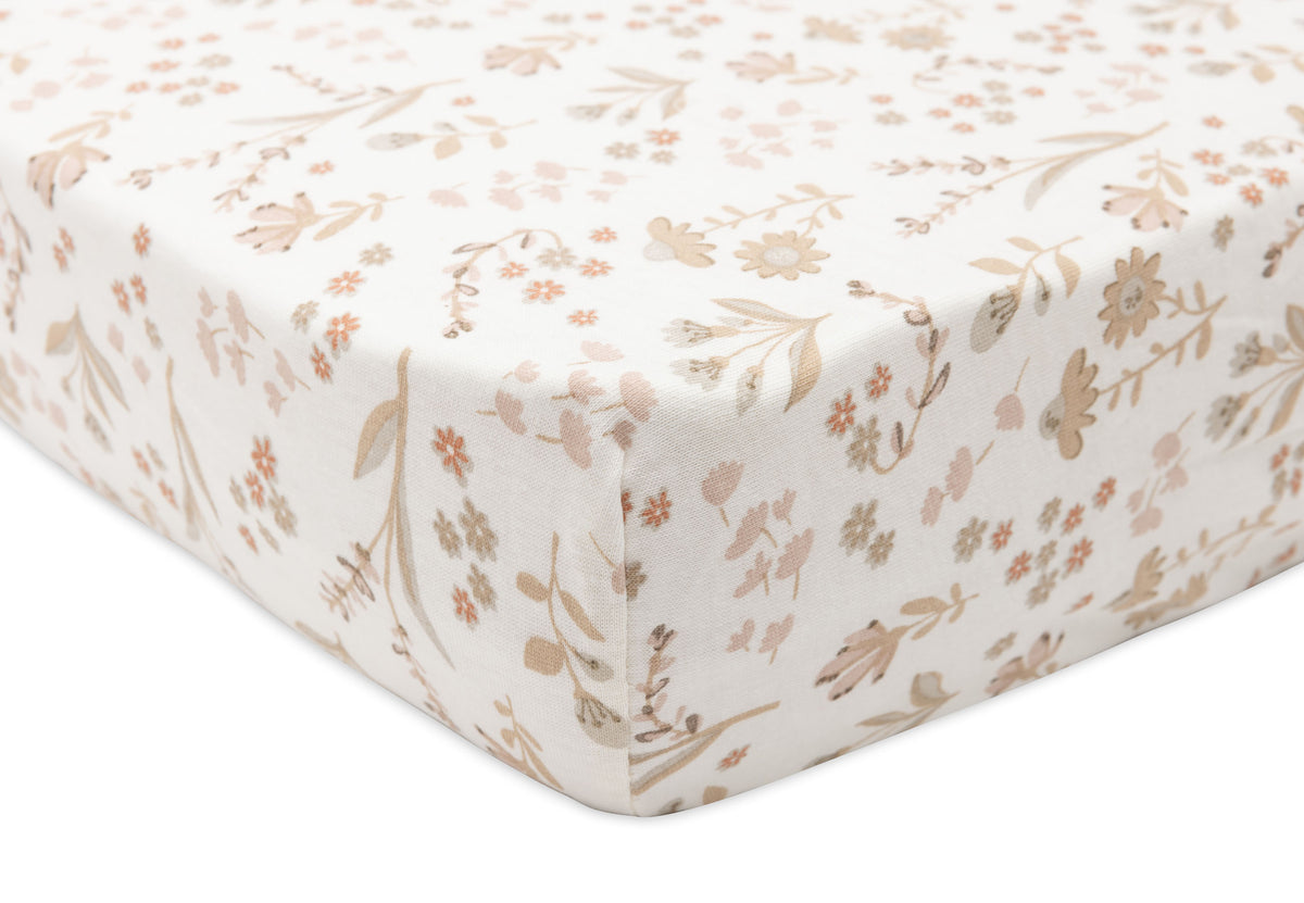 * Jollein Hoeslaken Jersey 60x120cm Bloomy