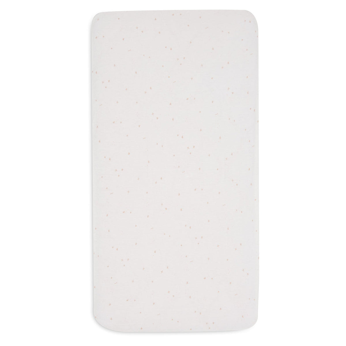 * Jollein Hoeslaken Jersey 70/75x140/150cm Twinkling Wild Rose