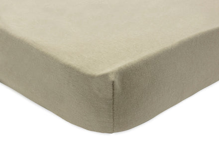 * Jollein Hoeslaken Jersey Boxmatras 75x95cm | Olive Green