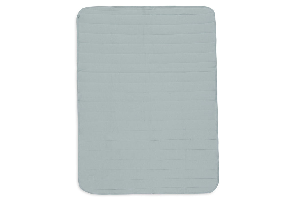 * Jollein Deken Wieg 75x100cm Velvet Rib | Sea Green