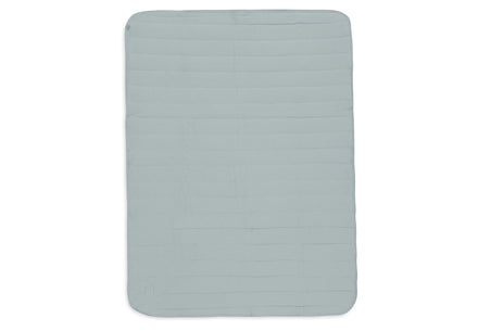 * Jollein Deken Wieg 75x100cm Velvet Rib | Sea Green
