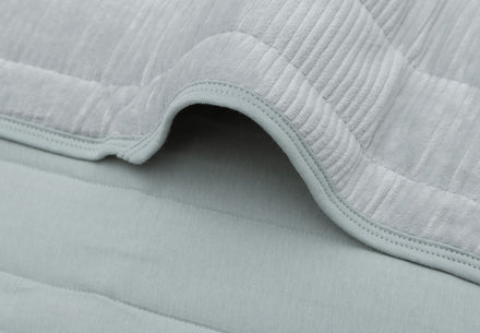 * Jollein Deken Wieg 75x100cm Velvet Rib | Sea Green