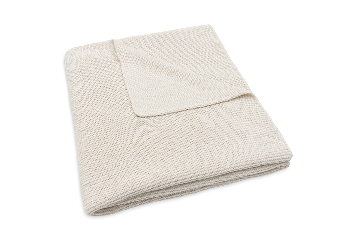* Jollein Deken Ledikant 100x150cm Basic Knit | Oatmeal