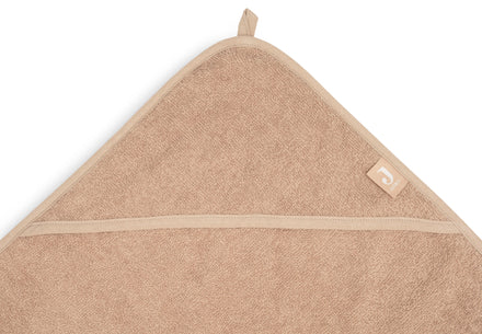 Jollein Badcape Badstof 100x100cm | Biscuit