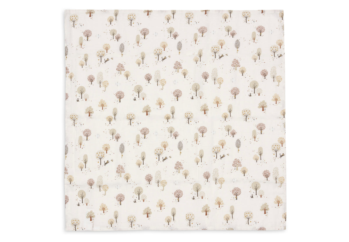 Jollein Hydrofiele Doek Small 70x70cm | Tiny Park | 3st