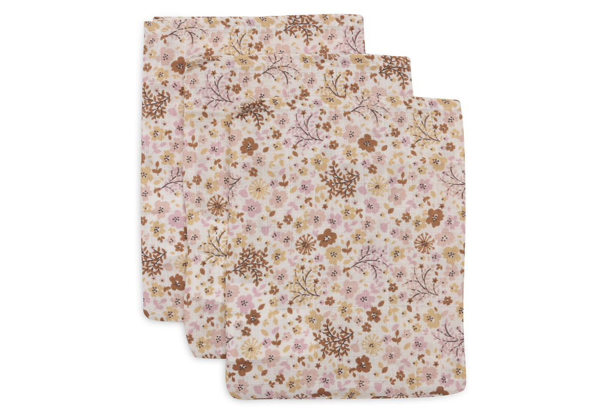 Jollein Hydrofiel Washandje 15x20cm | Flower Fairies | 3st