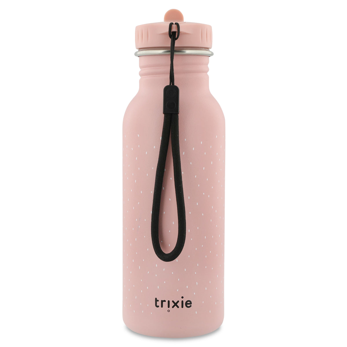 Trixie RVS Drinkfles 500 ml Mrs. Butterfly - vooraanzicht