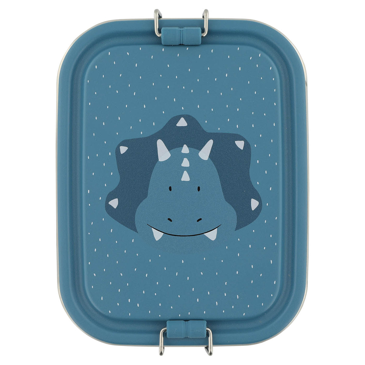 Trixie Brooddoos Klein Mr. Triceratops - vooraanzicht
