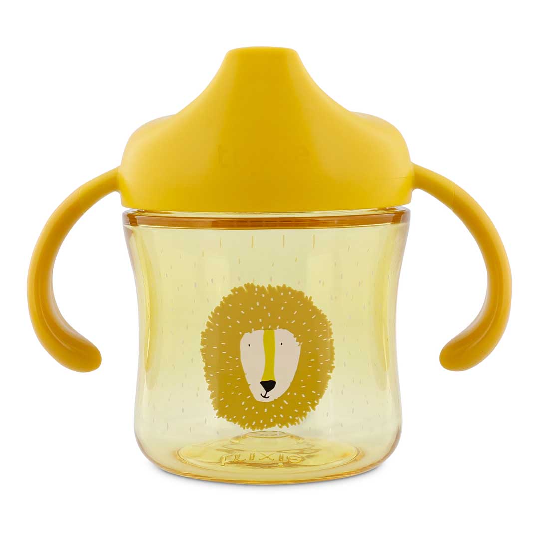 Trixie Tritan Tuitbeker met handvaten 200ml Mr. Lion, beker vanaf 4m bij De Gele Flamingo
