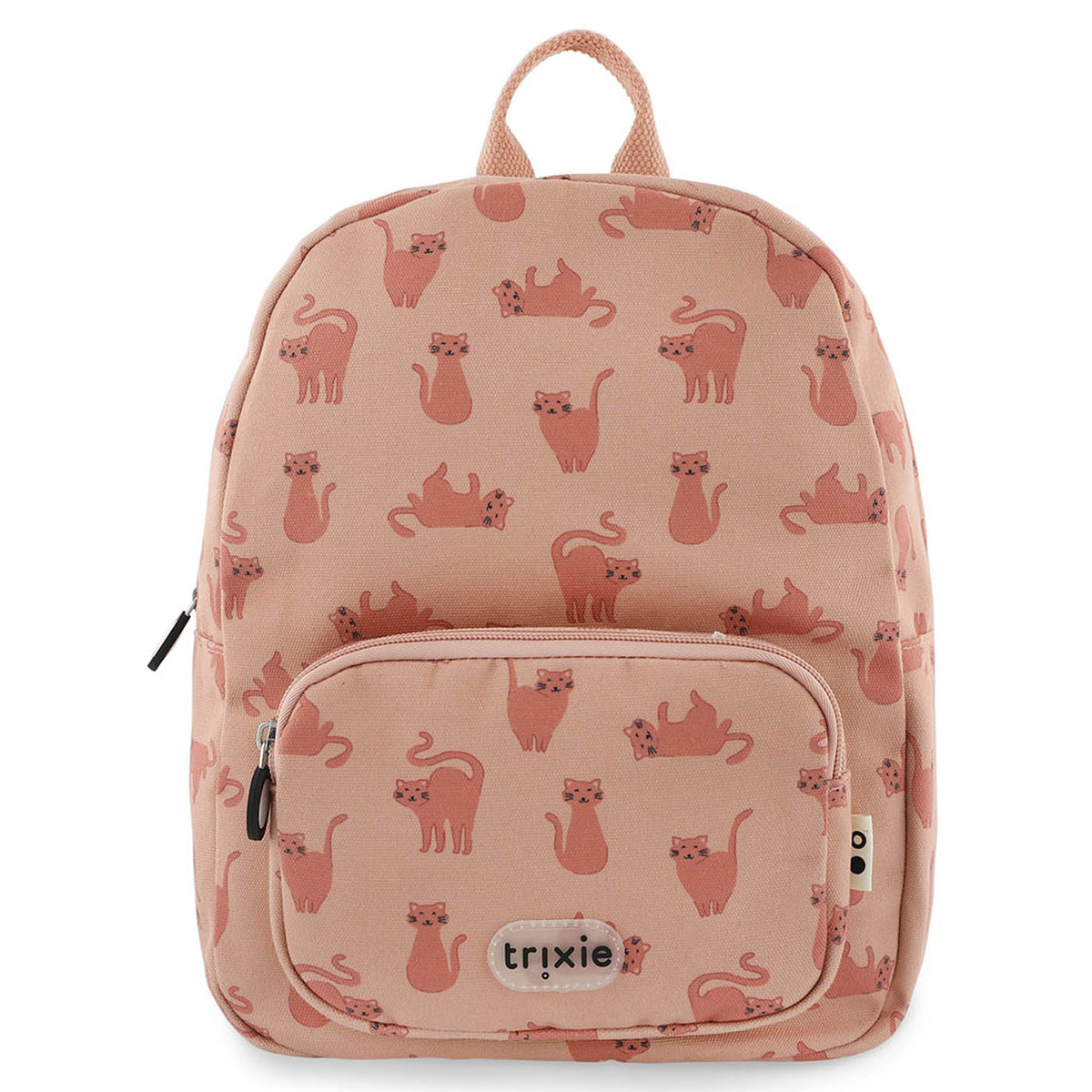 Trixie Rugzakje Print Charming Cat vooraanzicht met all-over katten-print