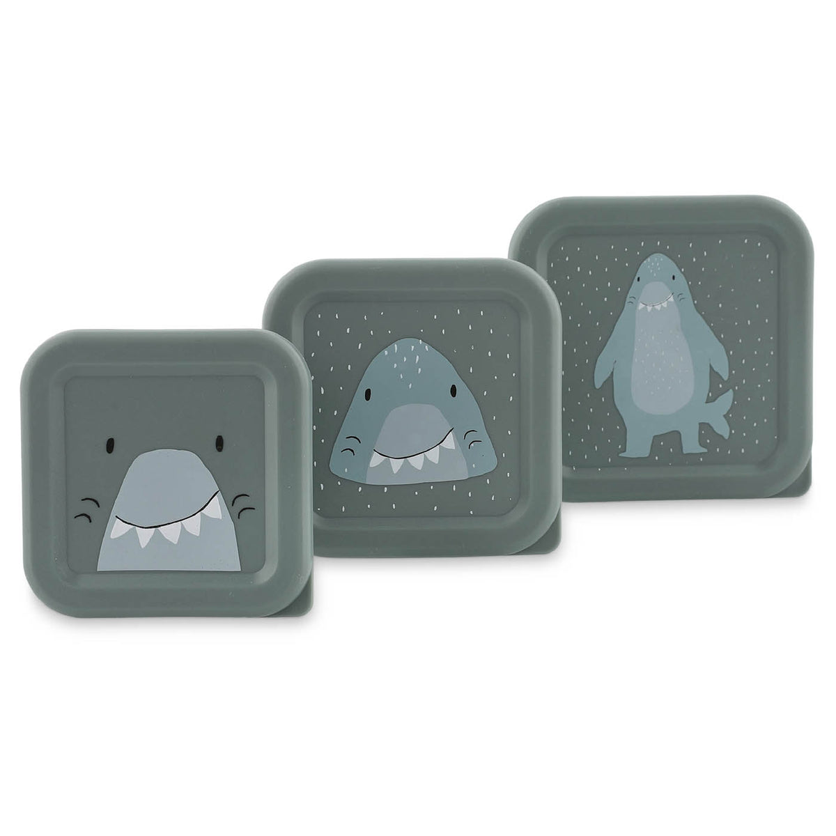 Trixie Snack Box Set Mr. Shark, de drie snackdoosjes vooraan