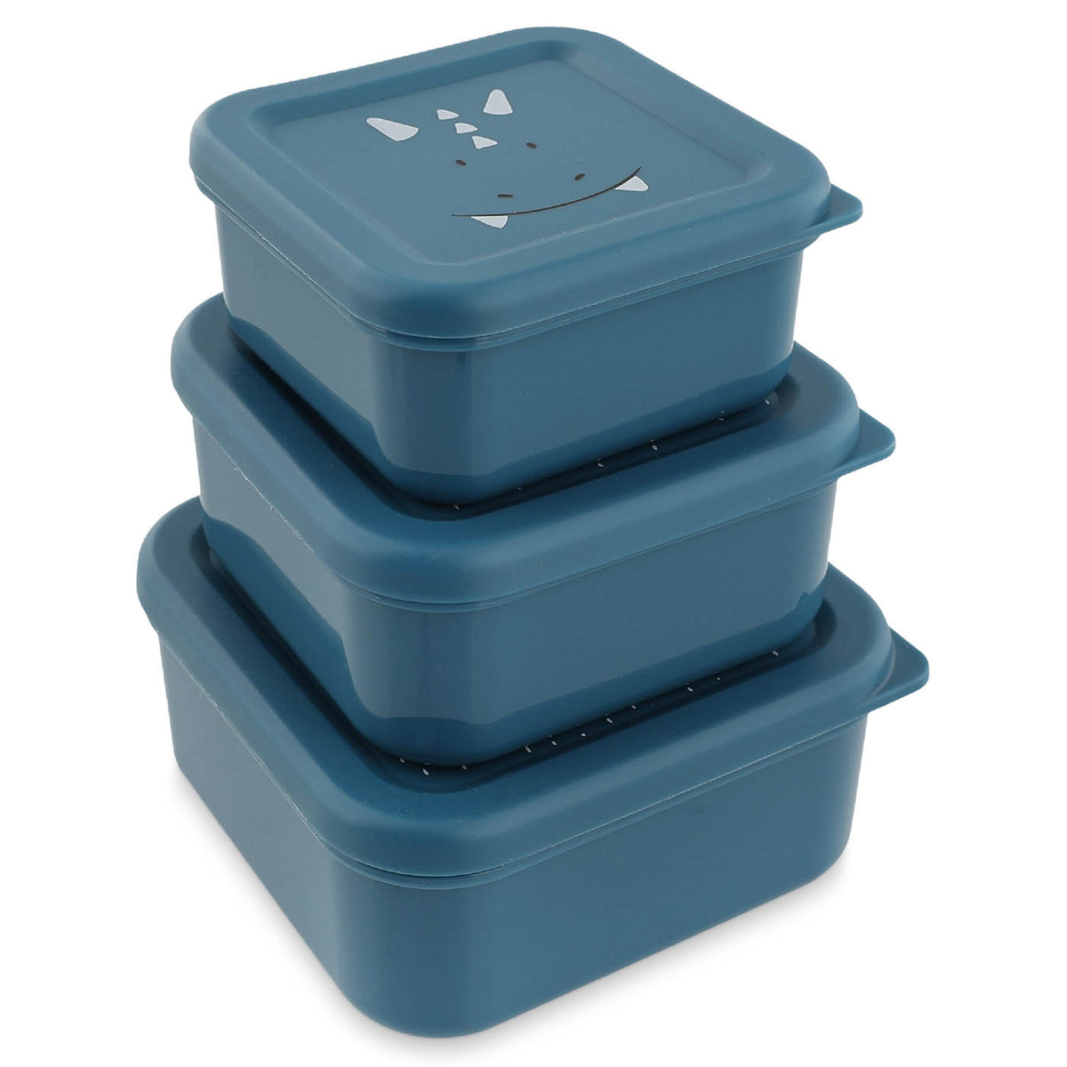 Trixie Snack Box Set Mr. Triceratops, de drie snackdoosjes vooraan