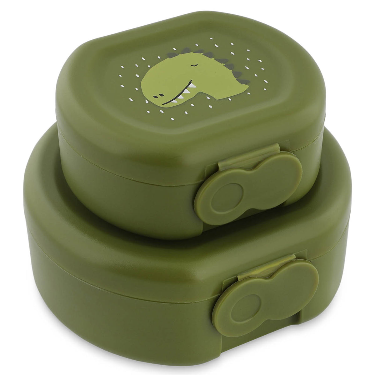 Trixie Snack Box Set met Clip Mr. Dino, de twee snackdoosjes vooraan