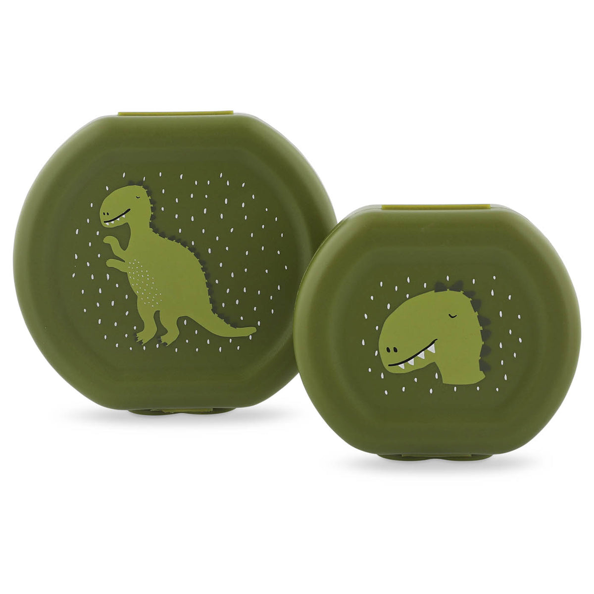 Trixie Snack Box Set met Clip Mr. Dino, de twee snackdoosjes vooraan