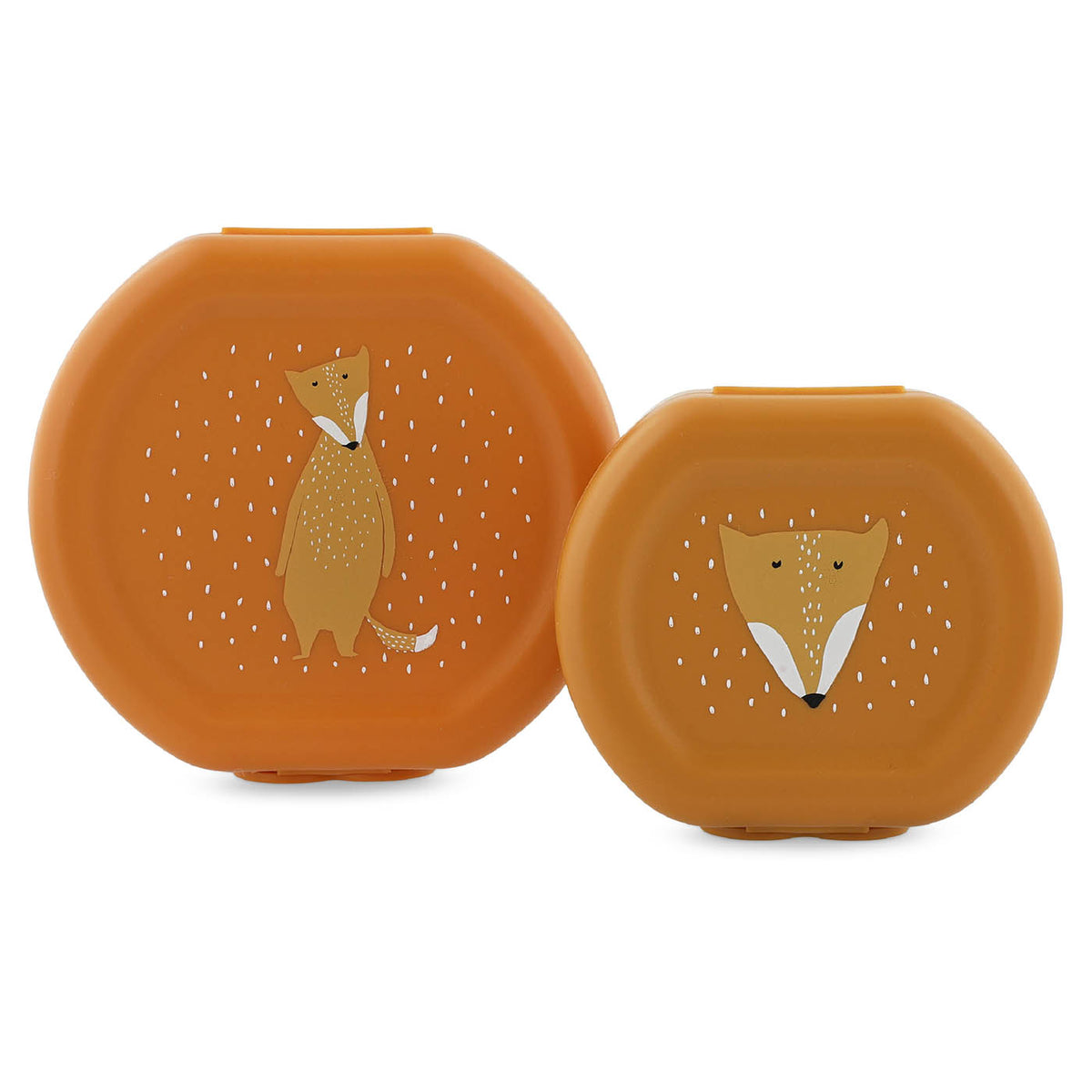 Trixie Snack Box Set met Clip Mr. Fox, de twee snackdoosjes vooraan