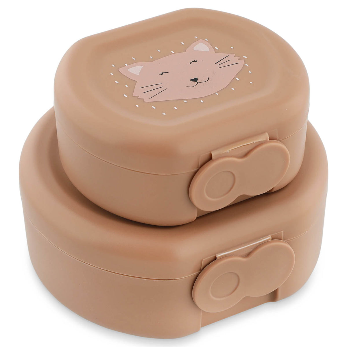 Trixie Snack Box Set met Clip Mrs. Cat, de twee snackdoosjes vooraan